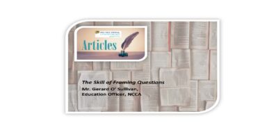 Articles – The Skill of Framing Questions