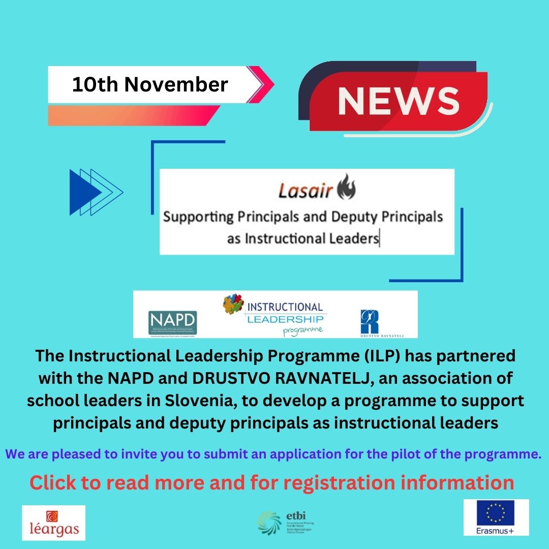 Read more about the article Lasair; Supporting Principals and Deputy Principals as Instructional Leaders