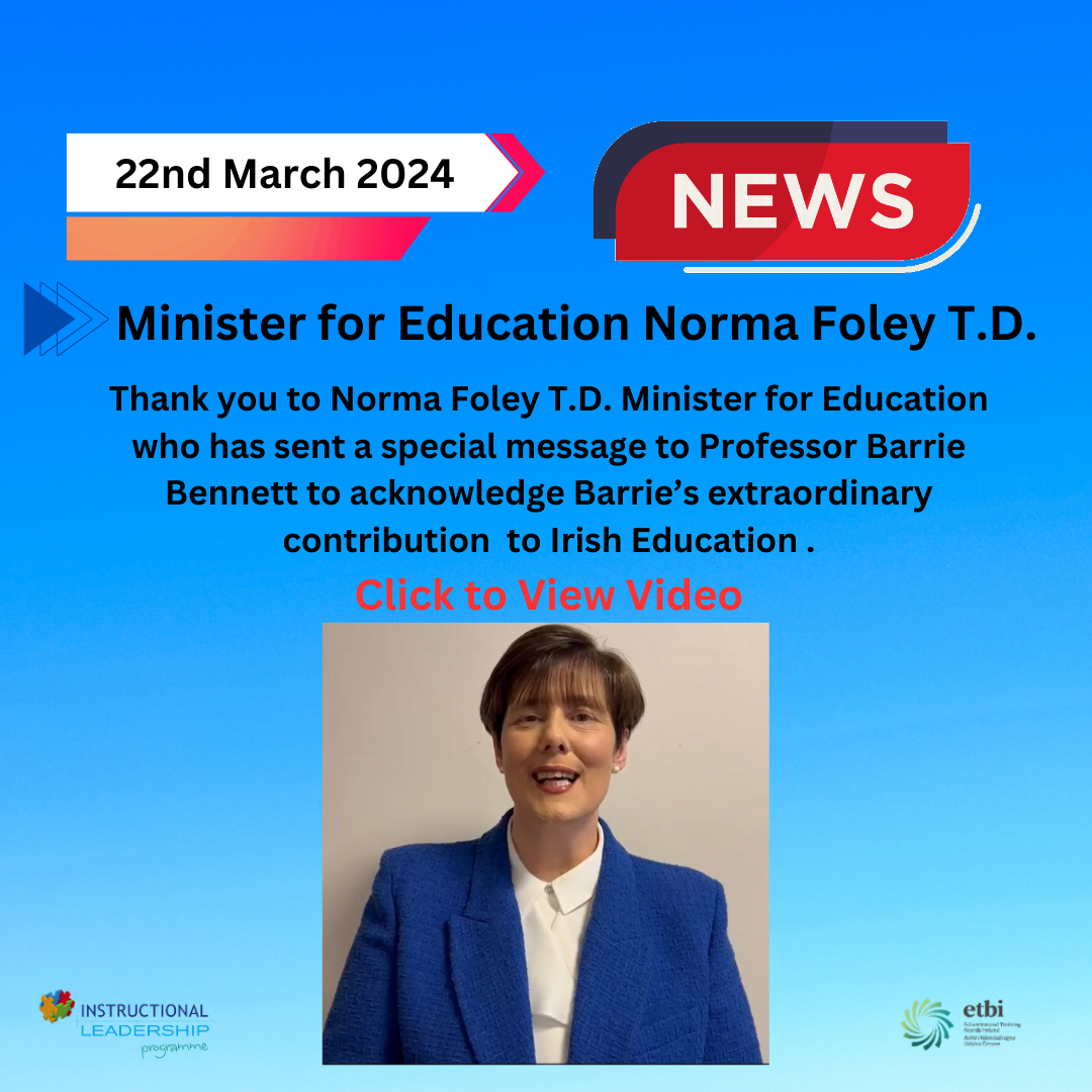 Read more about the article Minister For Education – Norma Foley T.D.