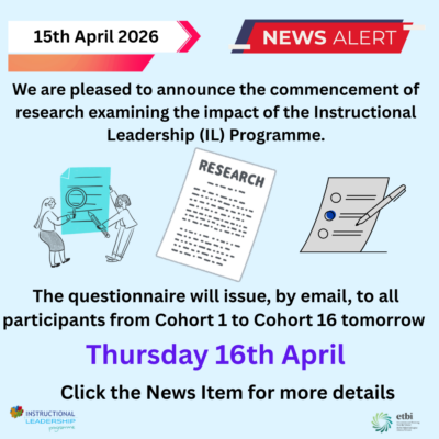 Commencement of Research examining the impact of ILP