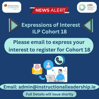 📢 Expressions of Interest ILP Cohort 18